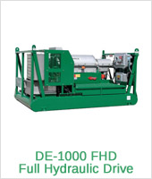 DE-1000 FHD Full Hydraulic Drive - Equipment Derrick