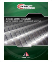 Derrick Screen Technology - API RP 13C (ISO 13501) Compliant Screens